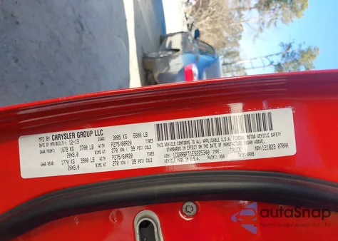 2014 Ram 1500 Express z USA, uszkodzony, nr VIN 1C6RR6FT1ES225340